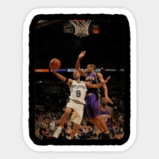 Tony Parker vs Grant Hill Vintage Sticker